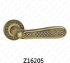 ידית דלת רוזטת אלומיניום מסגסוגת אבץ של Zamak עם רוזטה עגולה (Z16205)